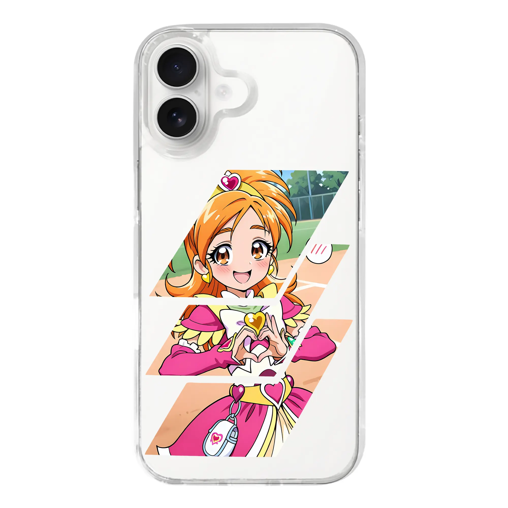 プリキュア グッズ,美墨なぎさ - iPhone 17シリーズ 透明スマホケース – 薄型・耐衝撃・精密フィット保護カバー